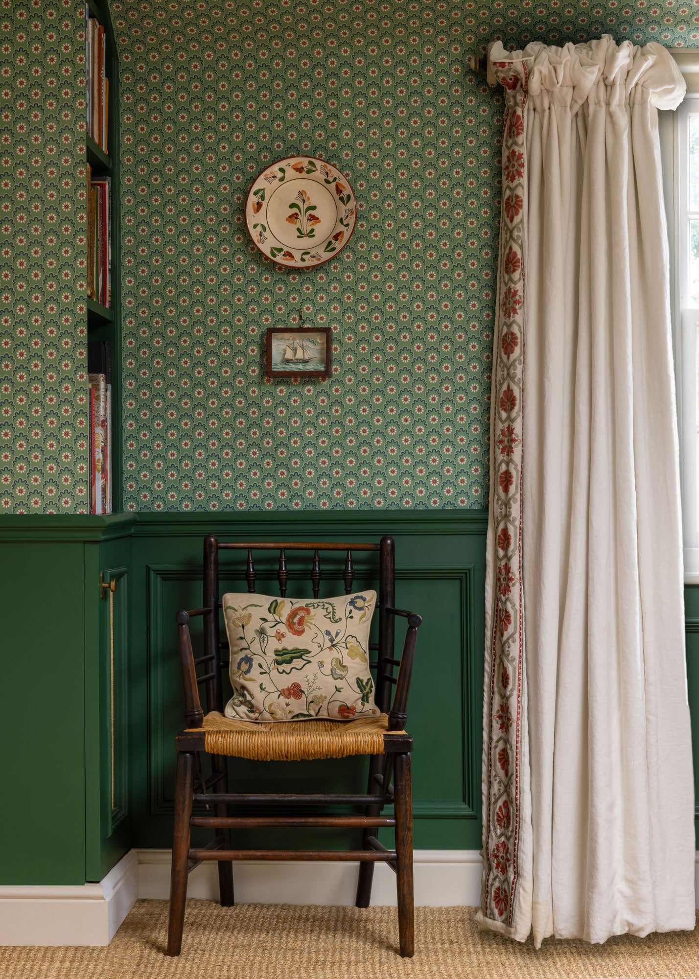 Ida Wallpaper ~ Sage