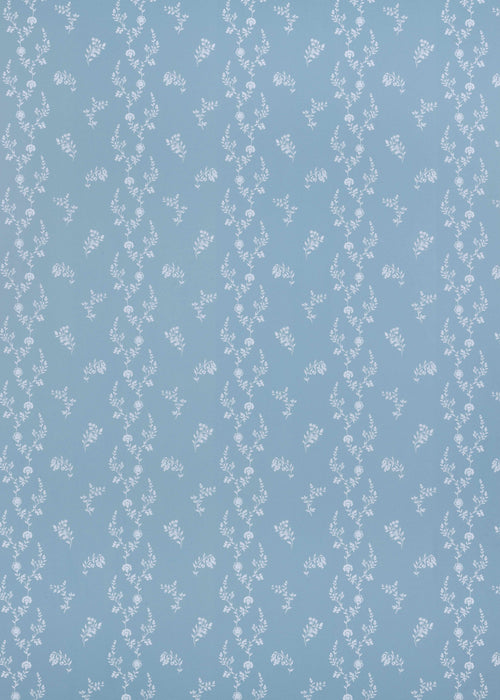 Indienne Lace Wallpaper ~ Jasper Blue