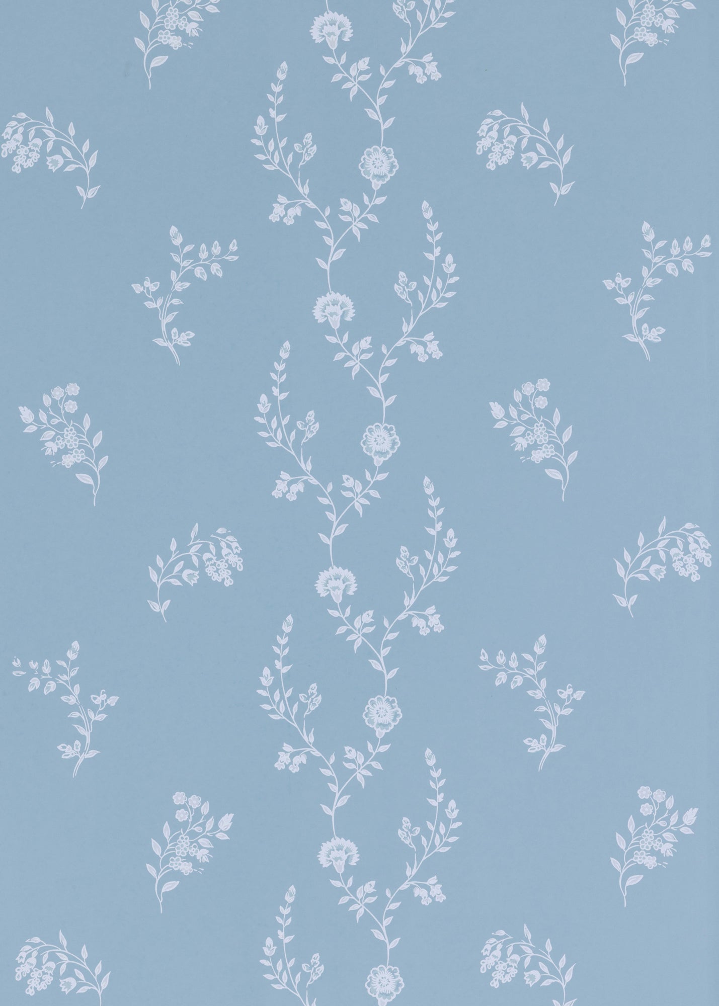 Indienne Lace Wallpaper ~ Jasper Blue