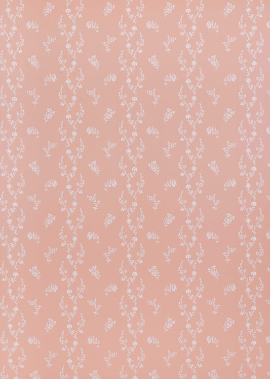 Indienne Lace Wallpaper ~ Rose Pink