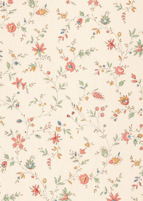 Indienne Trailing Fabric ~ Meadow