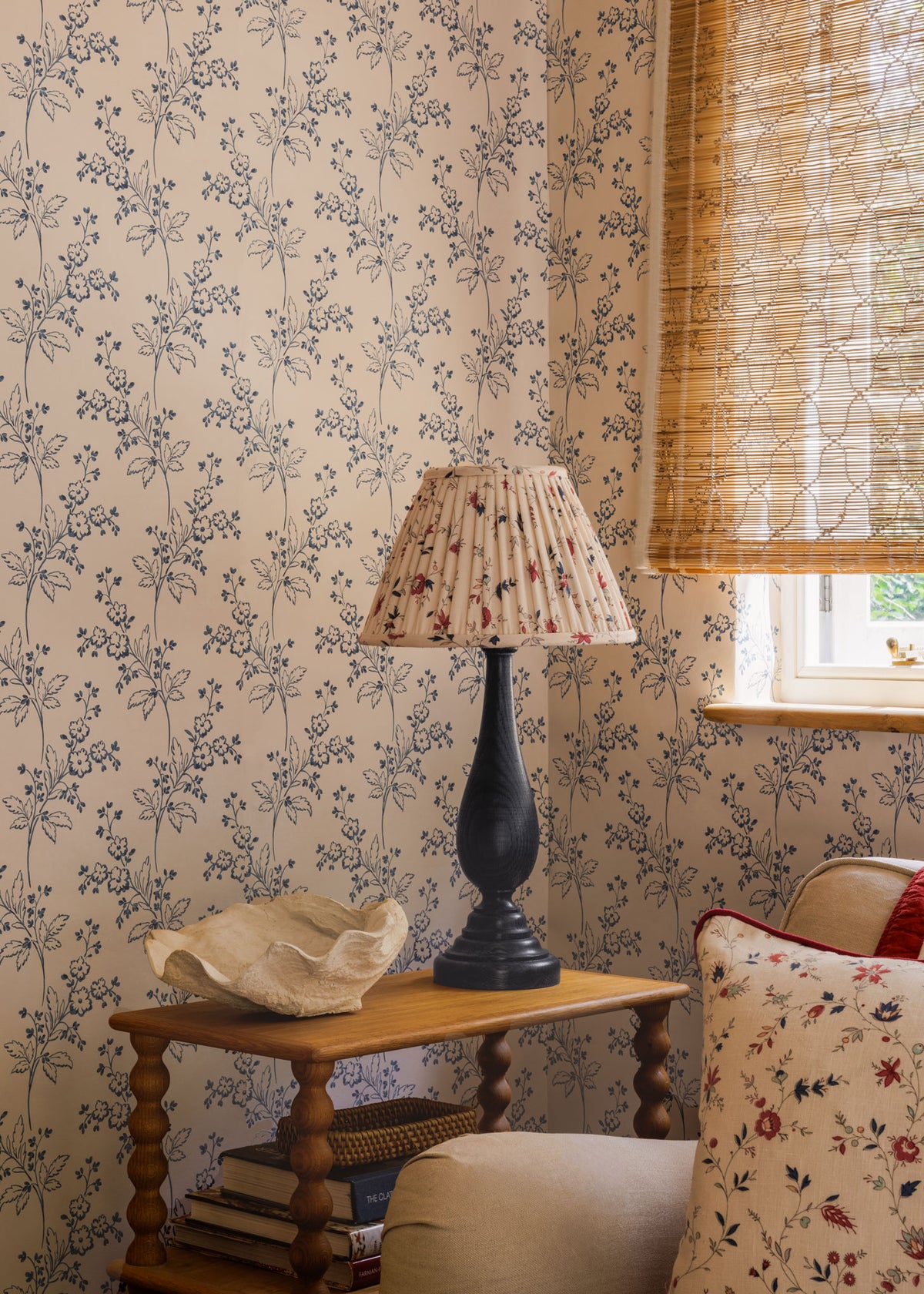 Indienne Trailing Large Lampshade ~ Marseilles