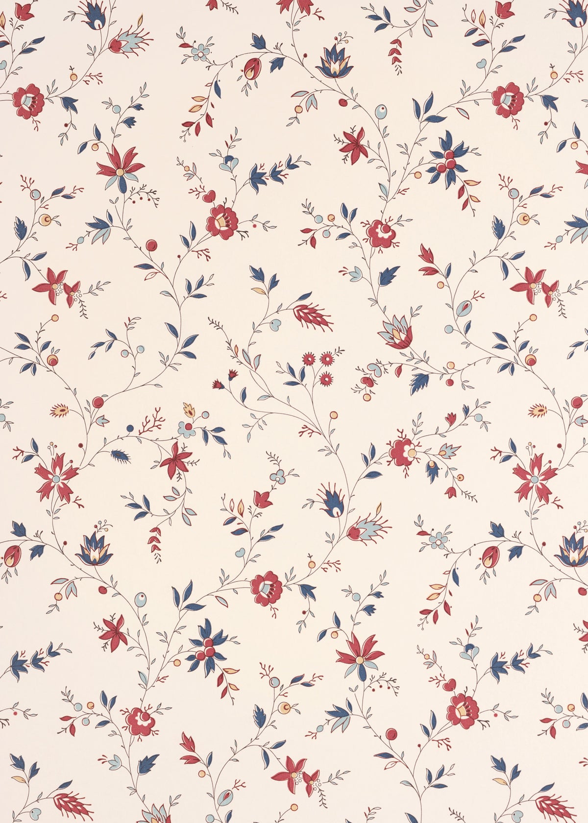 Indienne Trailing Wallpaper ~ Marseilles