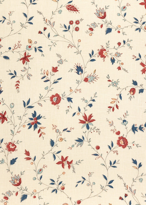 Indienne Trailing Fabric ~ Marseilles