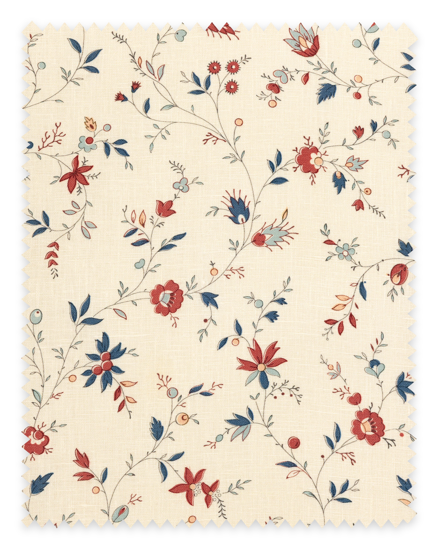 Indienne Trailing Fabric ~ Marseilles