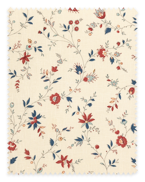 Indienne Trailing Fabric ~ Marseilles