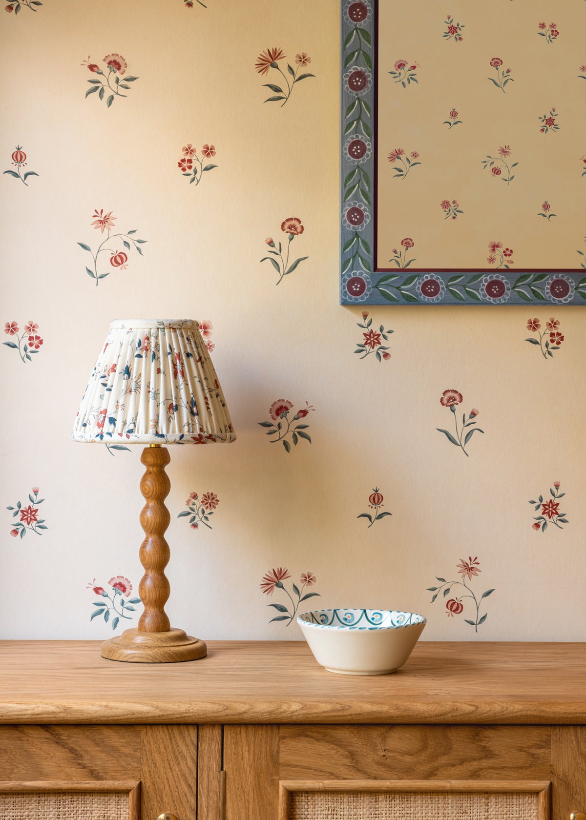 Indienne Trailing Small Lampshade ~ Marseilles