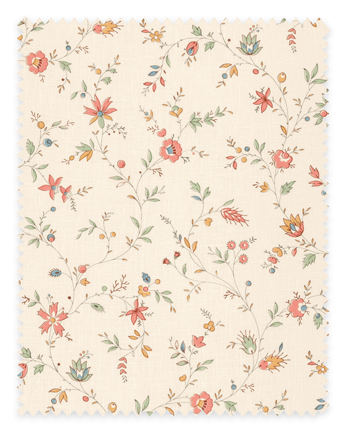 Indienne Trailing Fabric ~ Meadow