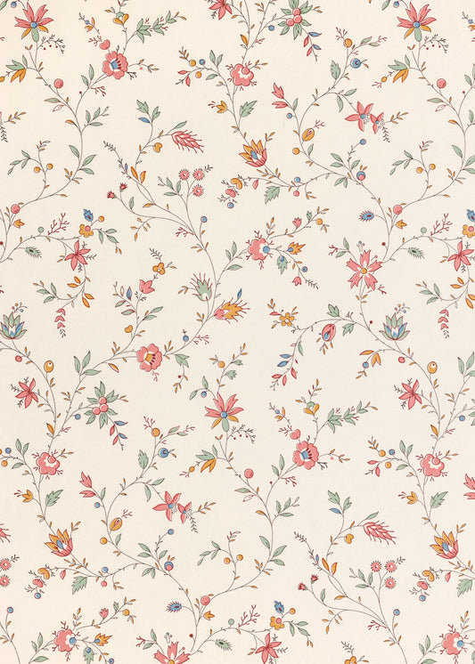Indienne Trailing Wallpaper ~ Meadow