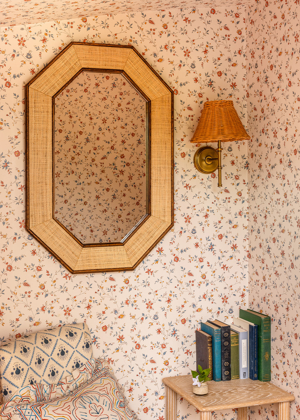 Indienne Trailing Wallpaper ~ Russet