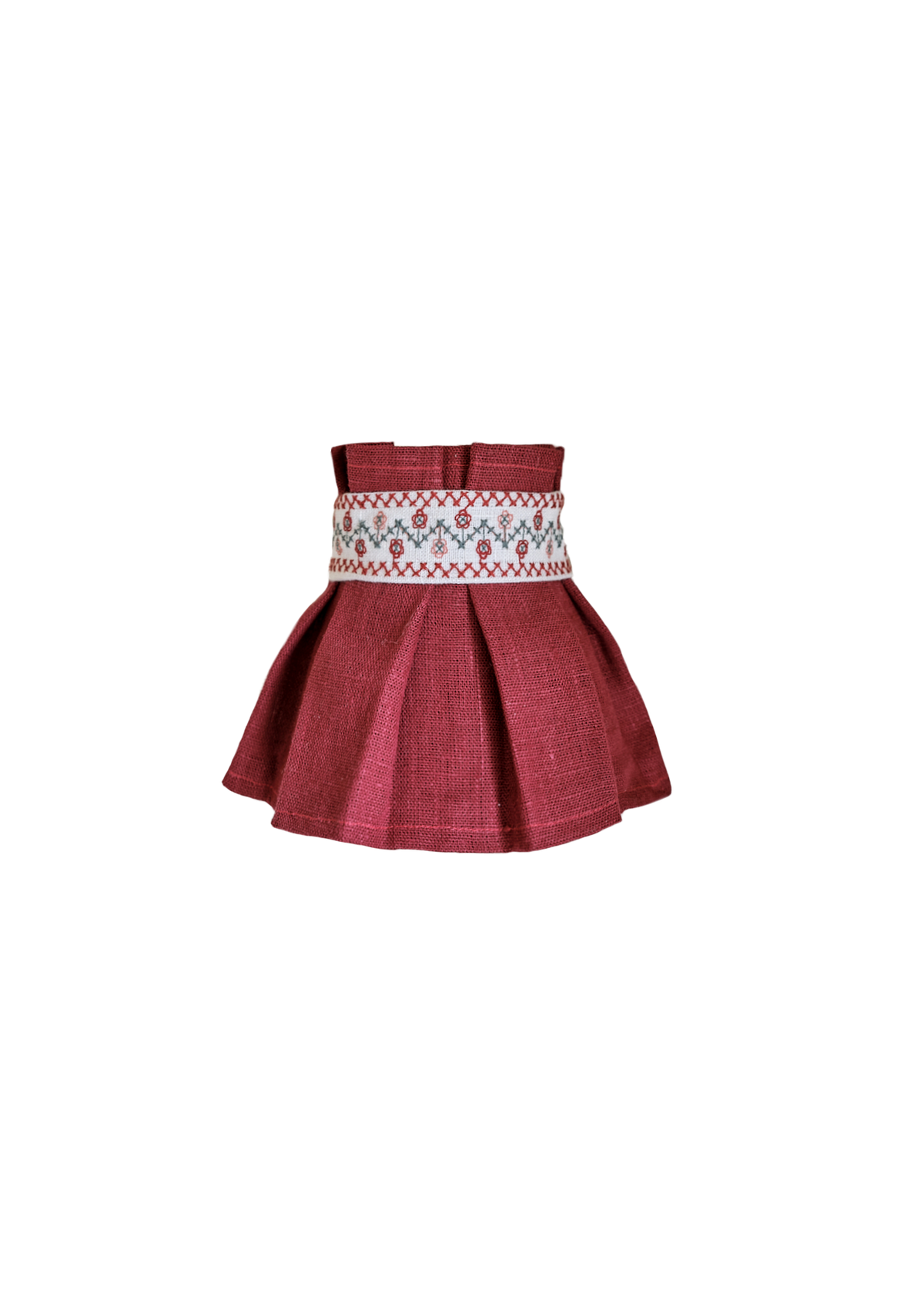 Natalia Pleated Lampshade ~ Claret