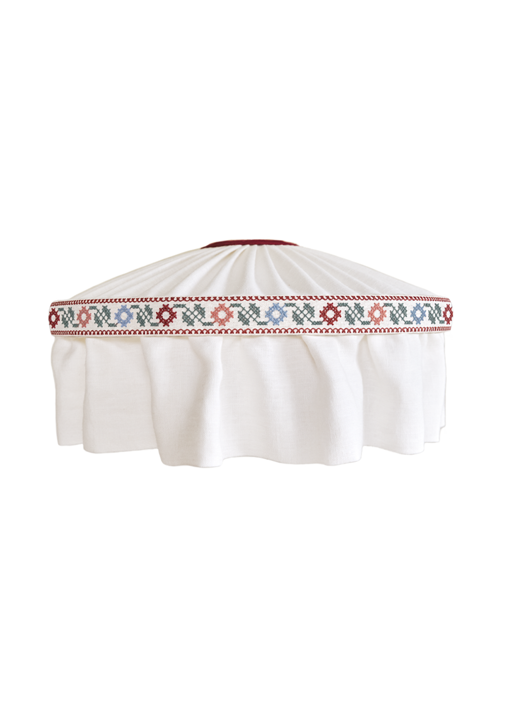 Natalia Ruffle Lampshade ~ Meadow
