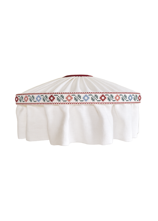 Natalia Ruffle Lampshade ~ Meadow