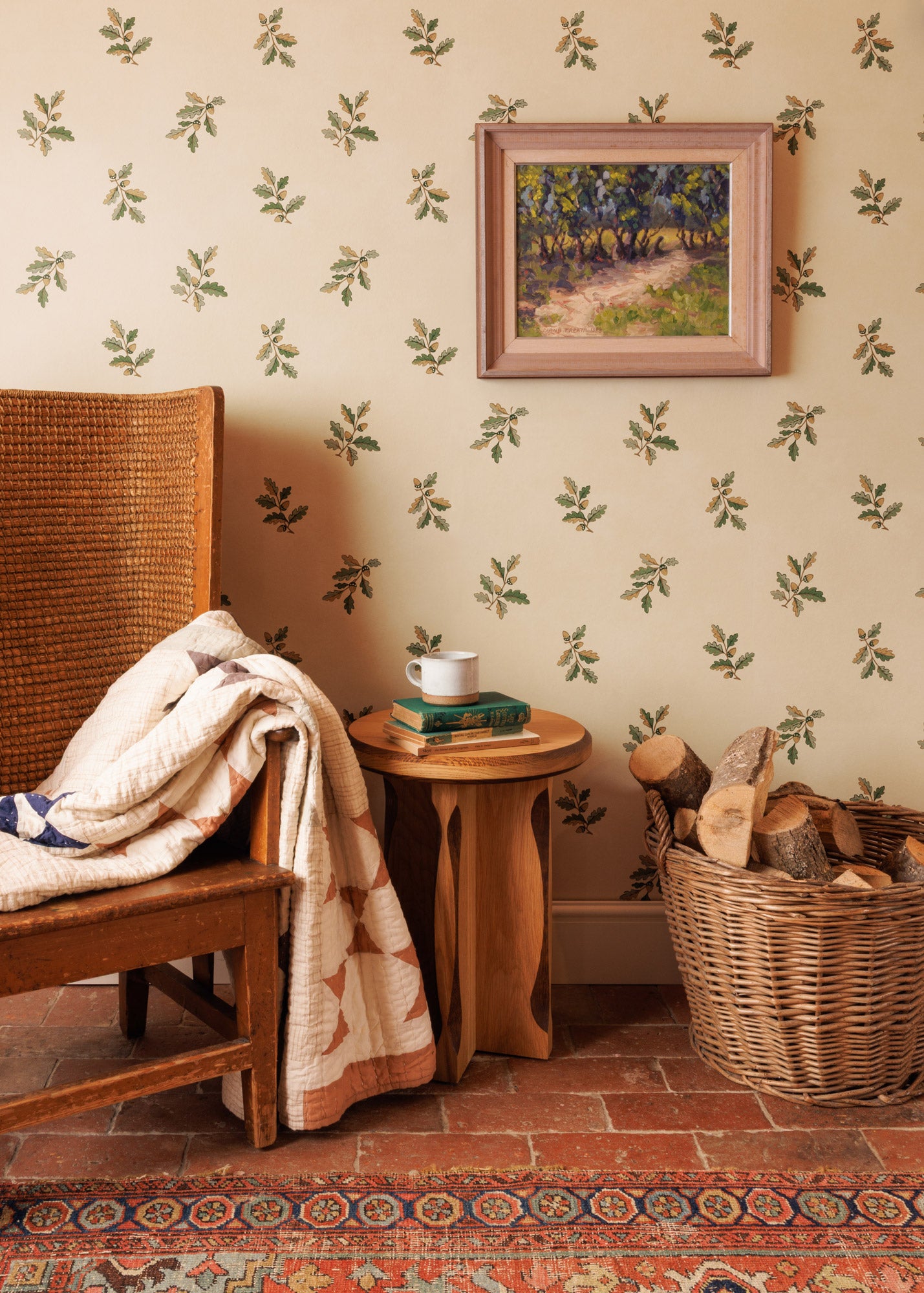 Oak Leaf Wallpaper ~ Spring