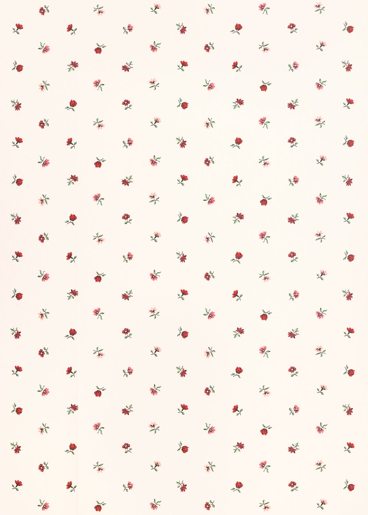 Petites Fleurs Wallpaper ~ Berry