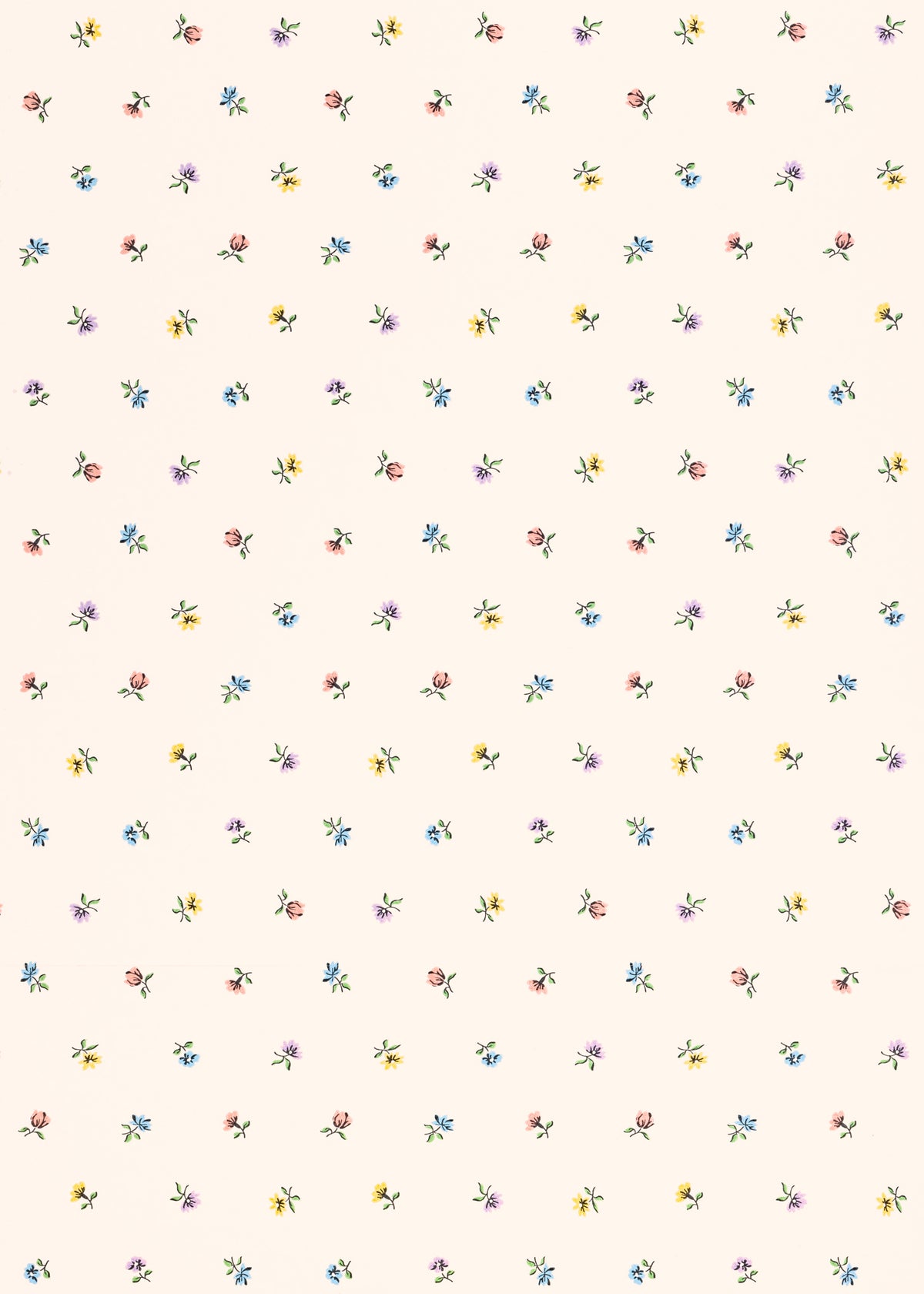 Petites Fleurs Wallpaper ~ Bonbon