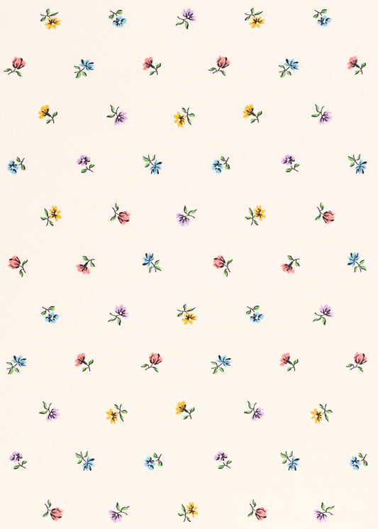 Petites Fleurs Wallpaper ~ Bonbon