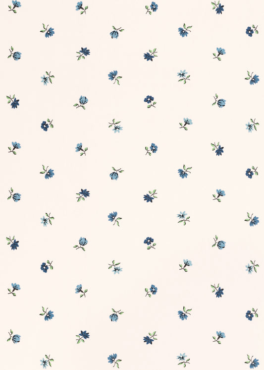 Petites Fleurs Wallpaper ~ Delft