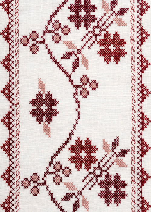 Natalia Garland Cross Stitch Braid ~ Poppy