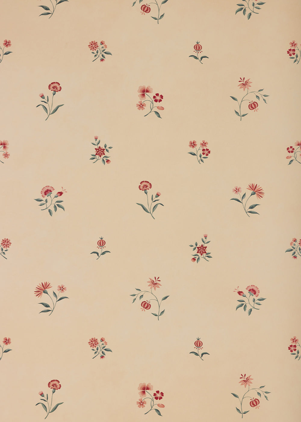 Mirabel Sprig Wallpaper ~ Rose