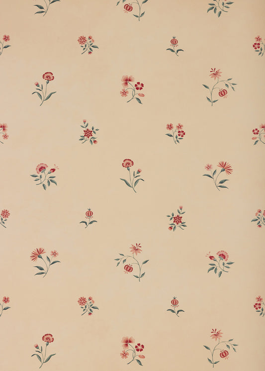 Mirabel Sprig Wallpaper ~ Rose
