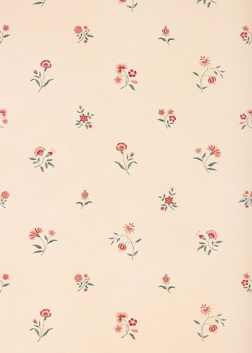 Mirabel Sprig Wallpaper ~ Rose