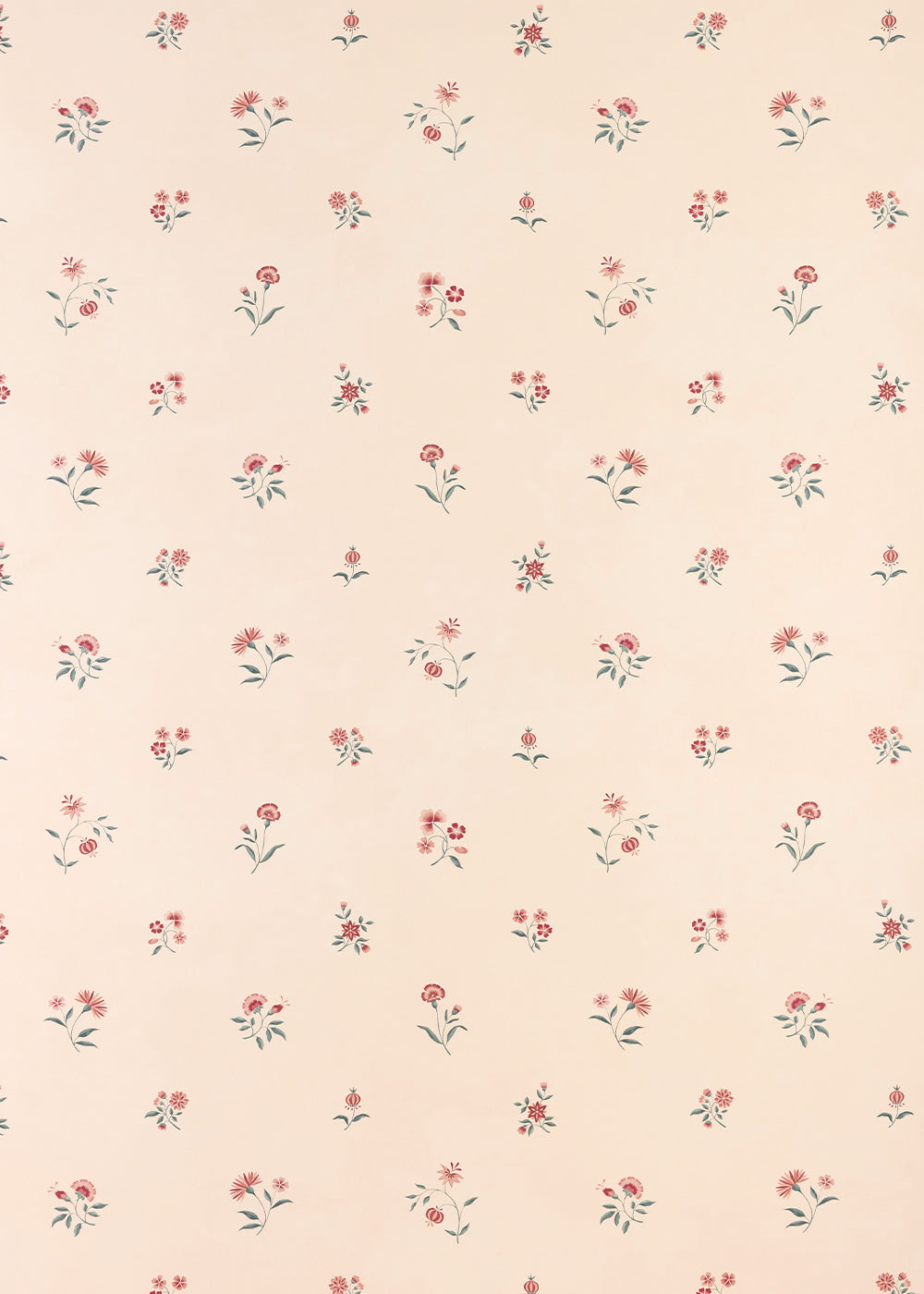 Mirabel Sprig Wallpaper ~ Rose