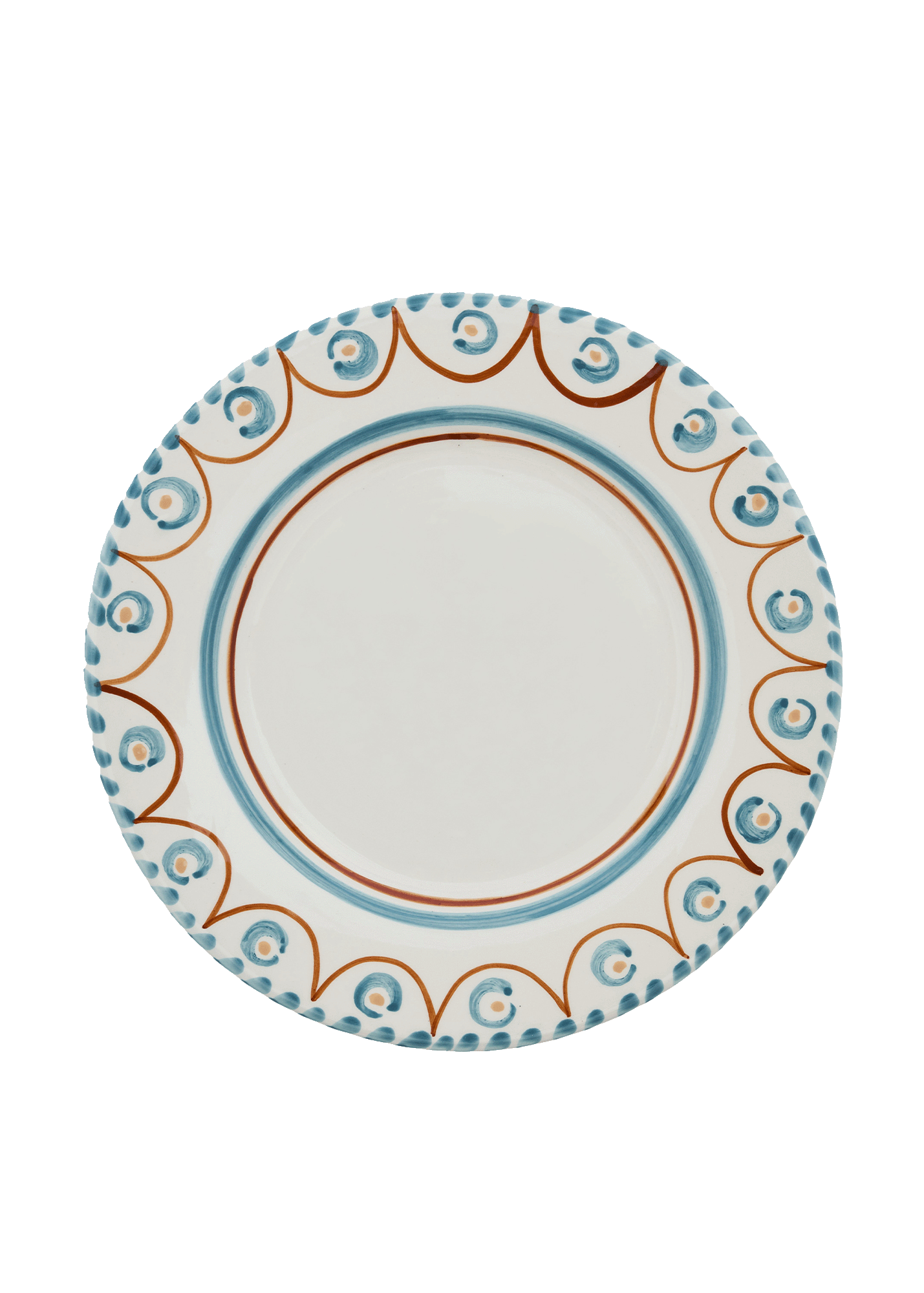 Ottoline Terracotta Dinner Plate, Set of 4