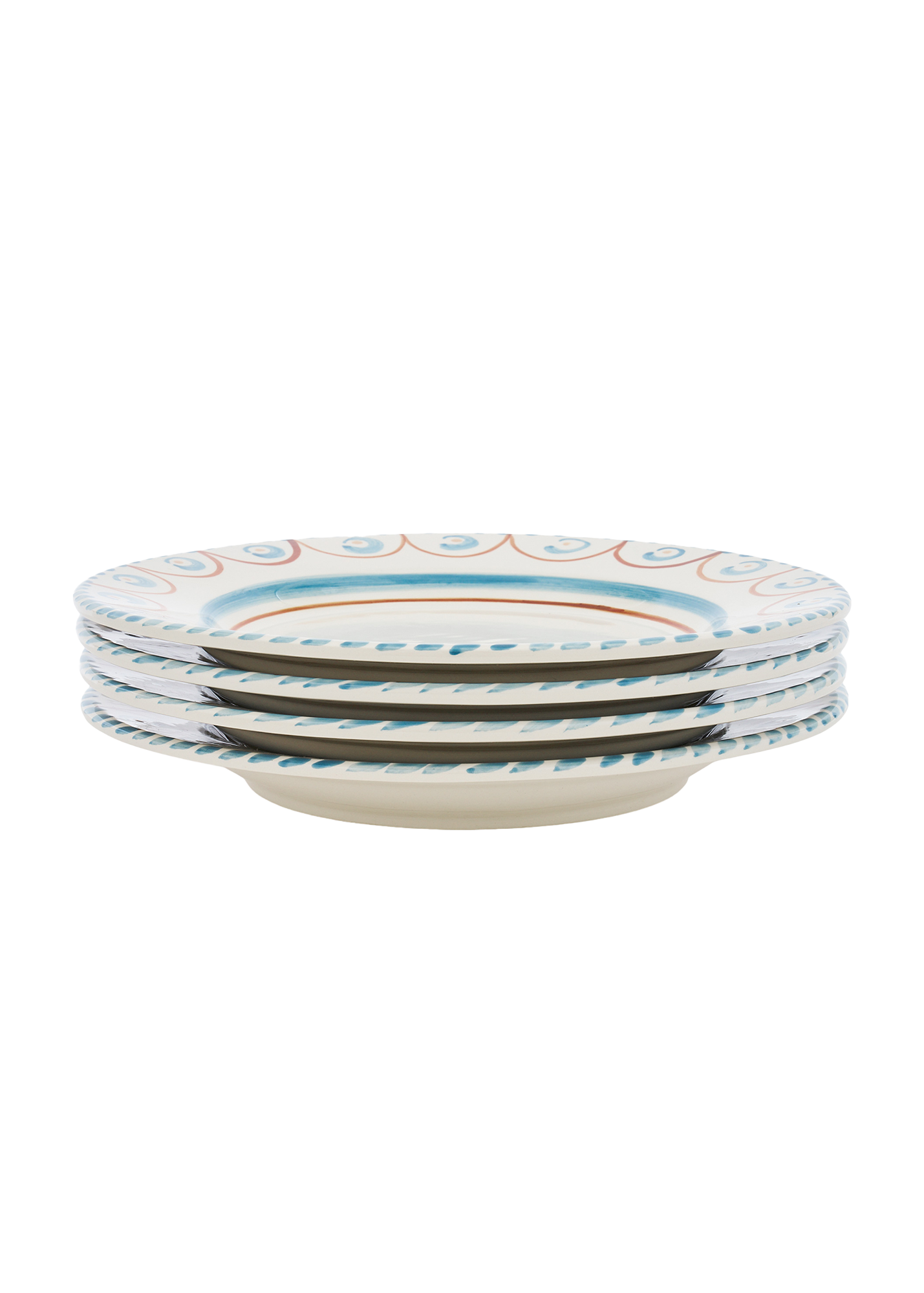 Ottoline Terracotta Dinner Plate, Set of 4