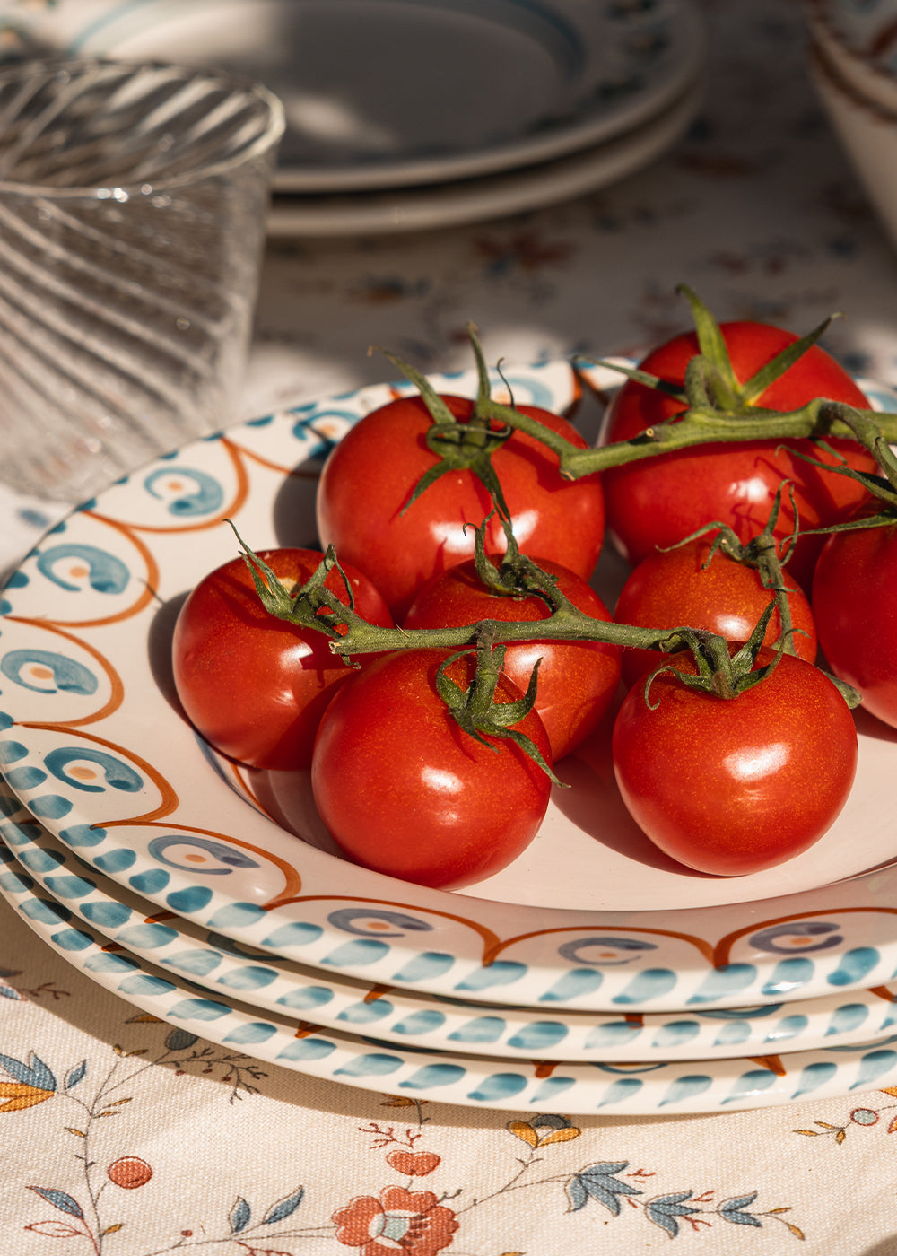 Ottoline Terracotta Dinner Plate, Set of 4