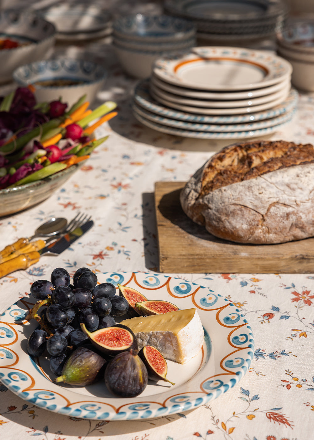 Ottoline Terracotta Dinner Plate, Set of 4