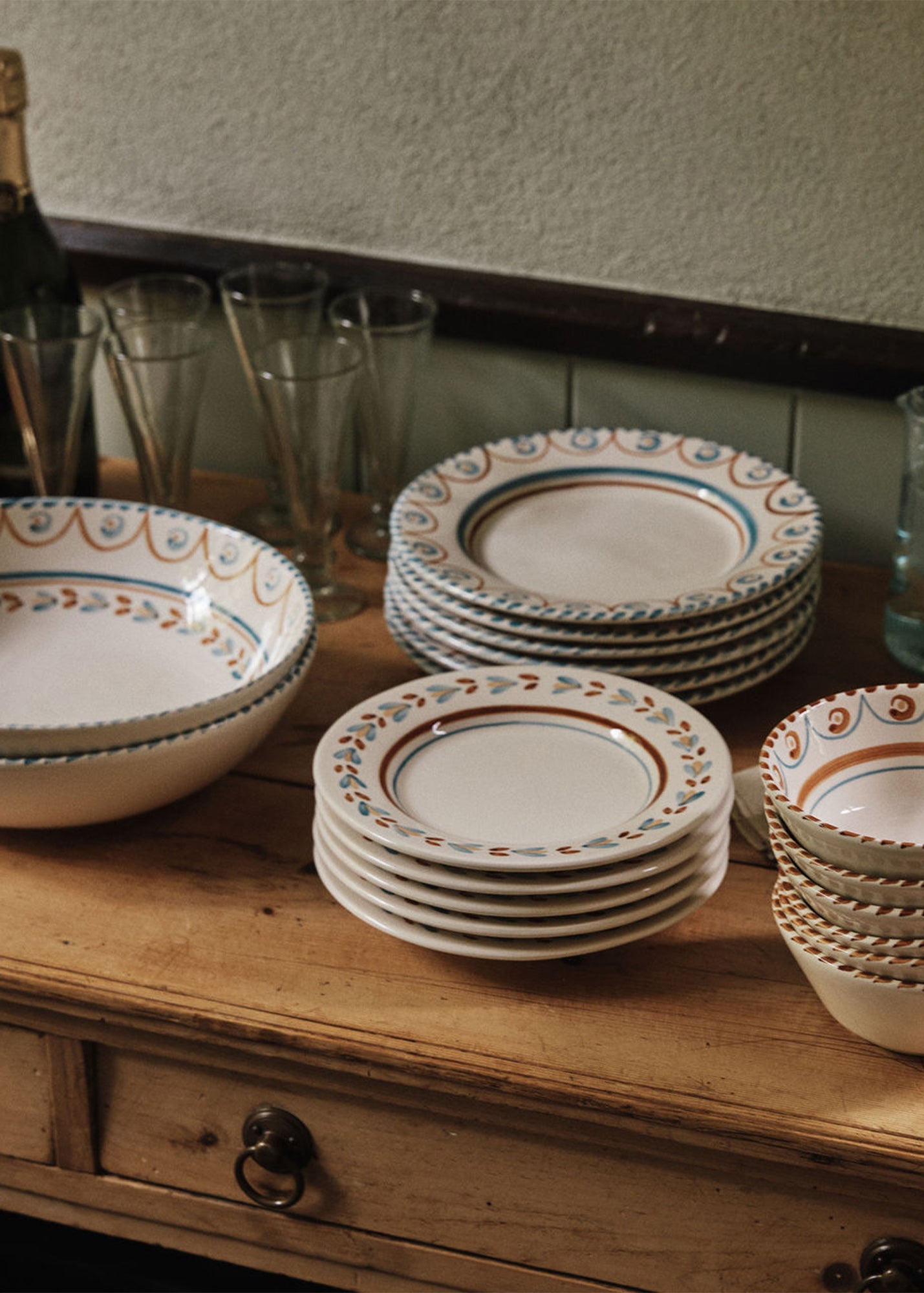 Ottoline Terracotta Dinner Plate, Set of 4