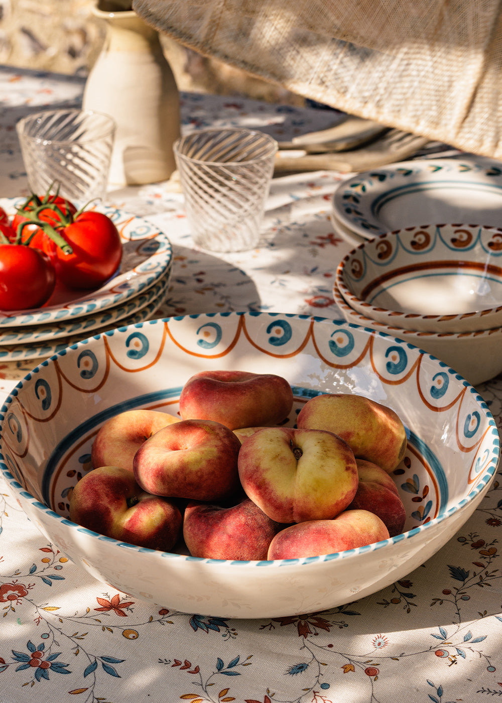 Ottoline Terracotta Serving Bowl