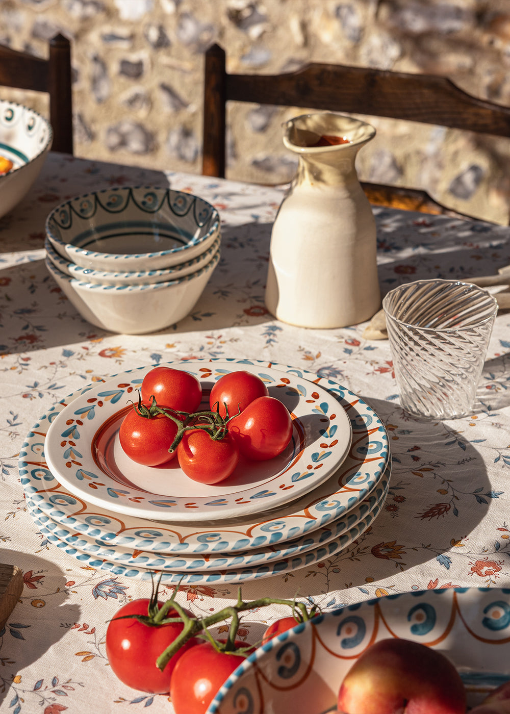 Ottoline Terracotta Small Plate, Set of 4